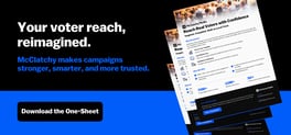 Political Advertising One-Sheet CTA