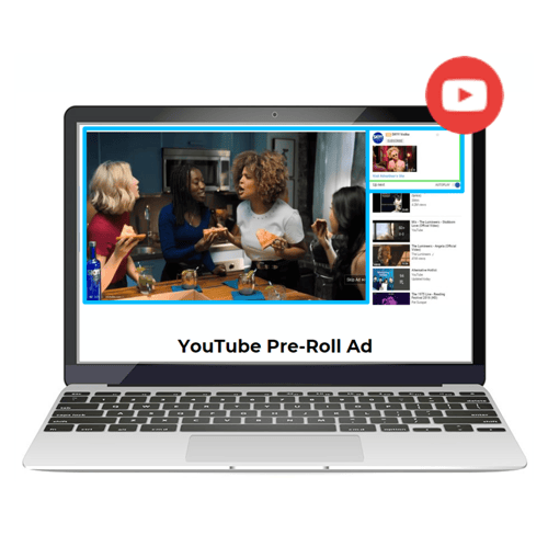 Video Pre-Roll Ad Example Images