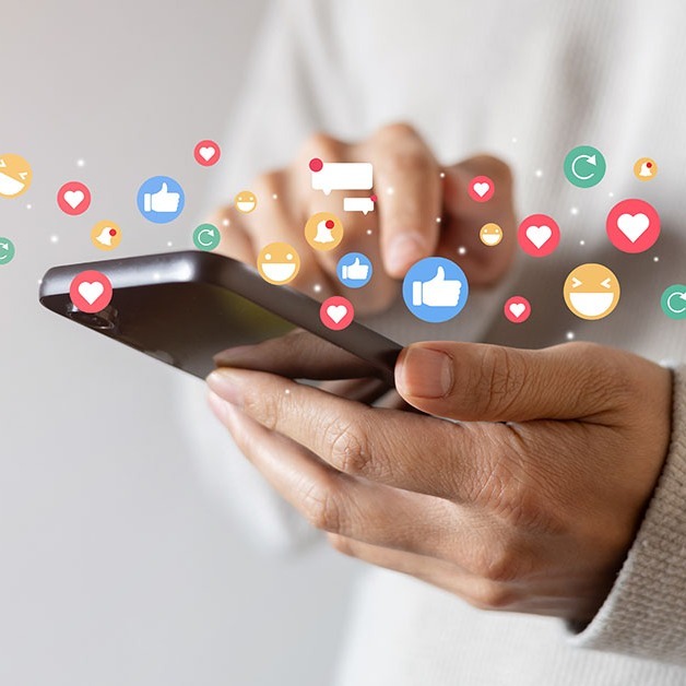 Adult Man Holding Smartphone